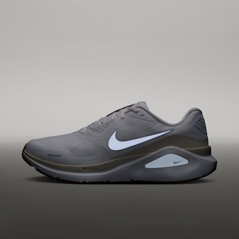 Nike Structure 26 hardloopschoenen "Sail & Light Khaki" | Heren | Hardlopen | 09 | SPORTSHOWROOM