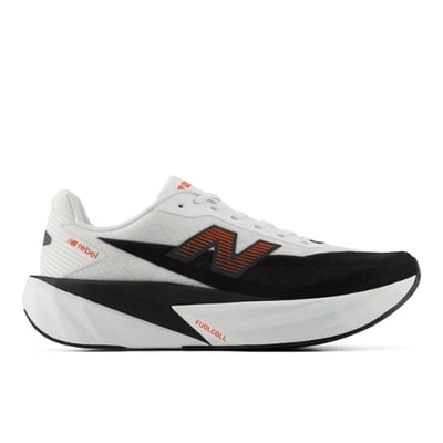 Tekaški copati New Balance FuelCell Rebel v5 "White & Neo Flame" | Moški | Tek | 00 | SPORTSHOWROOM