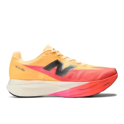 New Balance FuelCell SuperComp Elite v5 futócipők "Tangerine Heat & White Peach" | Férfi | Futás | 00 | SPORTSHOWROOM