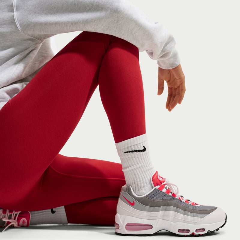 Nike Air Max 95 Big Bubble trainers "White & Light Crimson" | Women | SportStyle | 09 | SPORTSHOWROOM