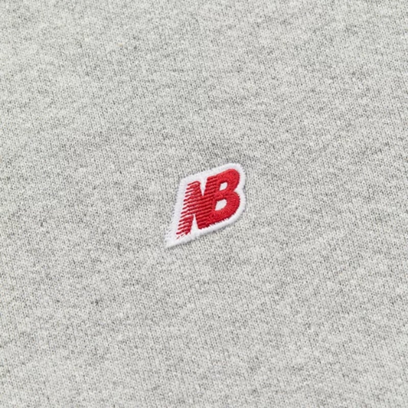 New Balance Made in USA Core Kapucnis pulover "Athletic Grey" | Férfi | | 02 | SPORTSHOWROOM