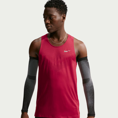 Nike Stride Dri-FIT ADV Tanktop "Tough Red" | Herren | Laufen | 01 | SPORTSHOWROOM