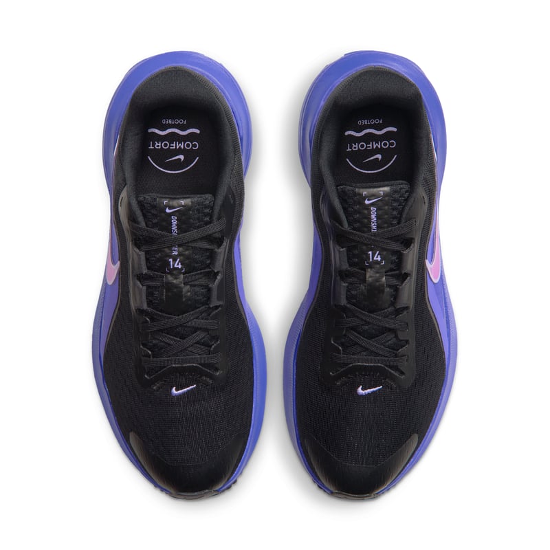 Nike Downshifter 14 löparskor "Black & Persian Violet" | Kvinnor | Löpning | 04 | SPORTSHOWROOM