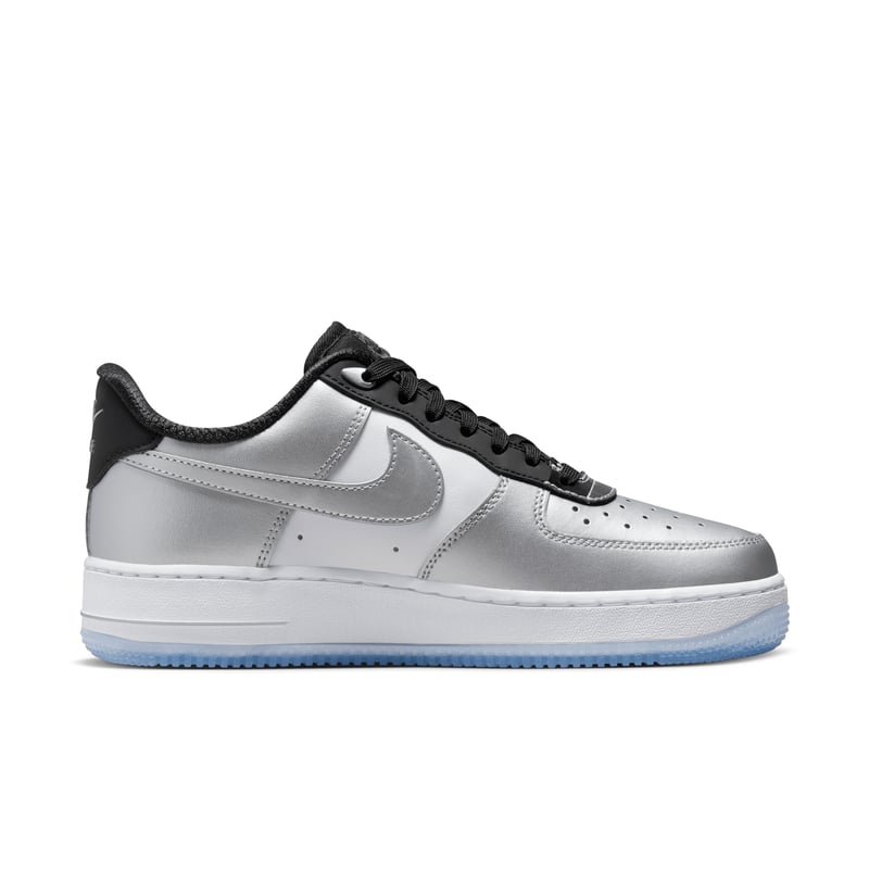 Metallic silver sale air force 1