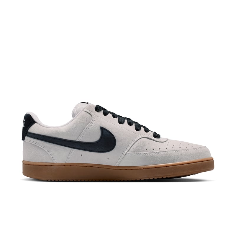 Nike Court Vision Low FL sneakers "Vast Grey & Black" | Heren | Sportstyle | 03 | SPORTSHOWROOM