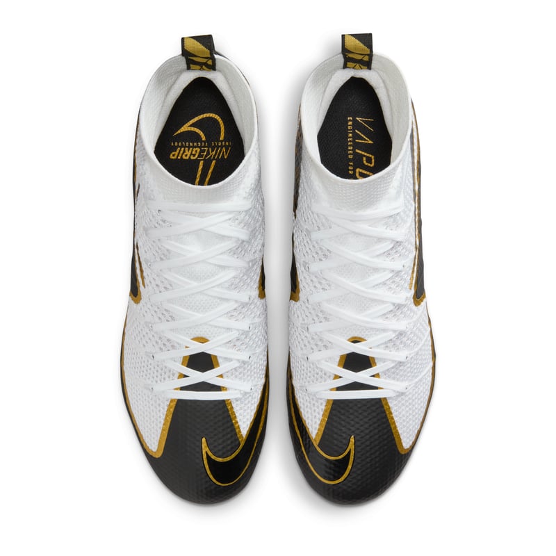 Nike Vapor Edge 360 ‘Untouchable’ American Football cleats "White & Metallic Gold" | Men | American Football | 04 | SPORTSHOWROOM
