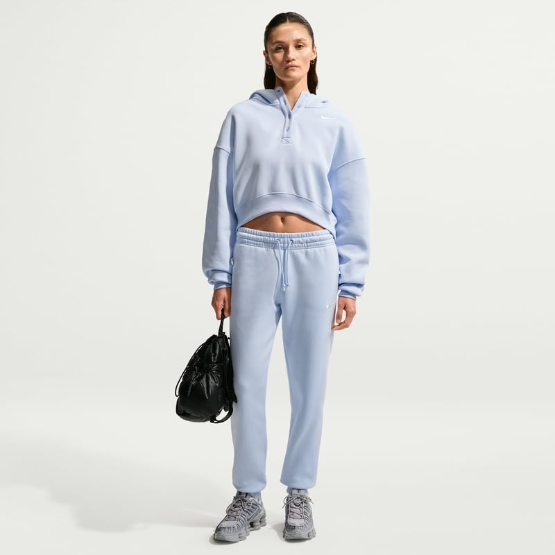 Nike Phoenix Fleece Oversized Cropped Henley IF0258-407 04