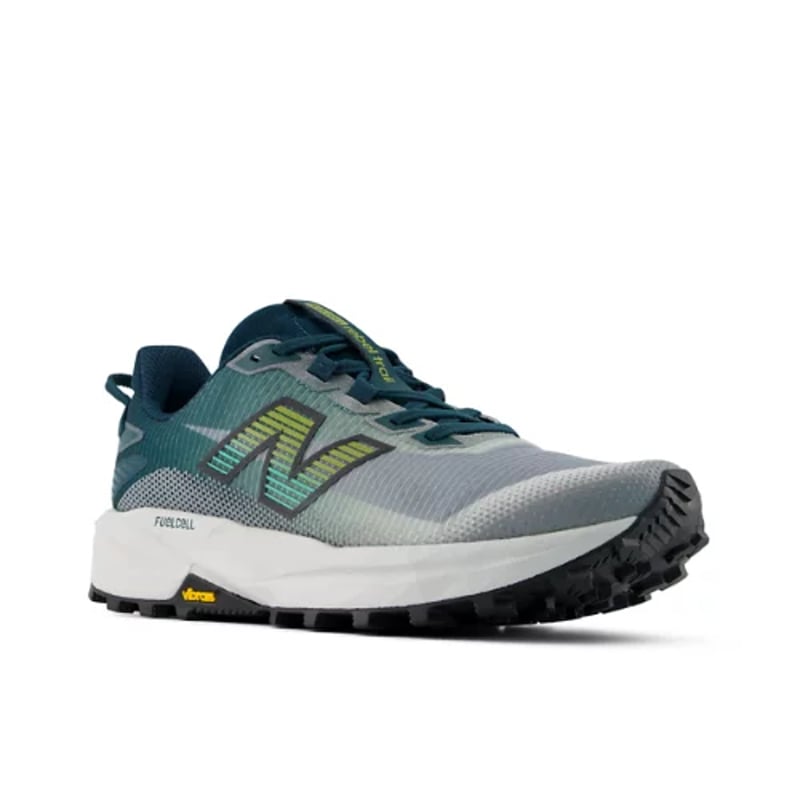 Tekaški copati New Balance FuelCell Rebel Trail "Medusa Green & Shadow Grey" | Moški | Tek | 02 | SPORTSHOWROOM