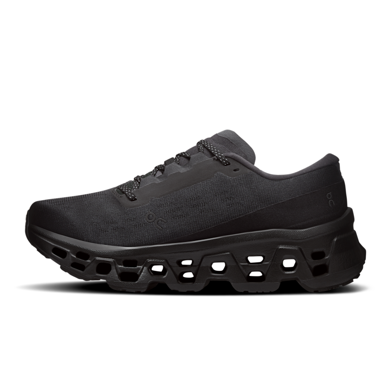 On Cloudmonster 3 running shoes "Triple Black" | Women | Running | 04 | SPORTSHOWROOM