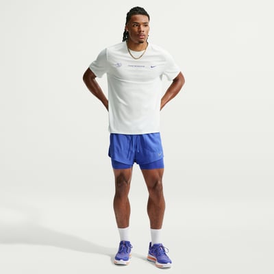 Nike Stride Dri-FIT 5" 2-in-1 Shorts "Lapis" | Herren | Laufen | 01 | SPORTSHOWROOM