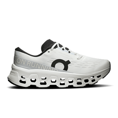 On Cloudmonster 3 running shoes "White & Black" | Women | Running | 01 | SPORTSHOWROOM