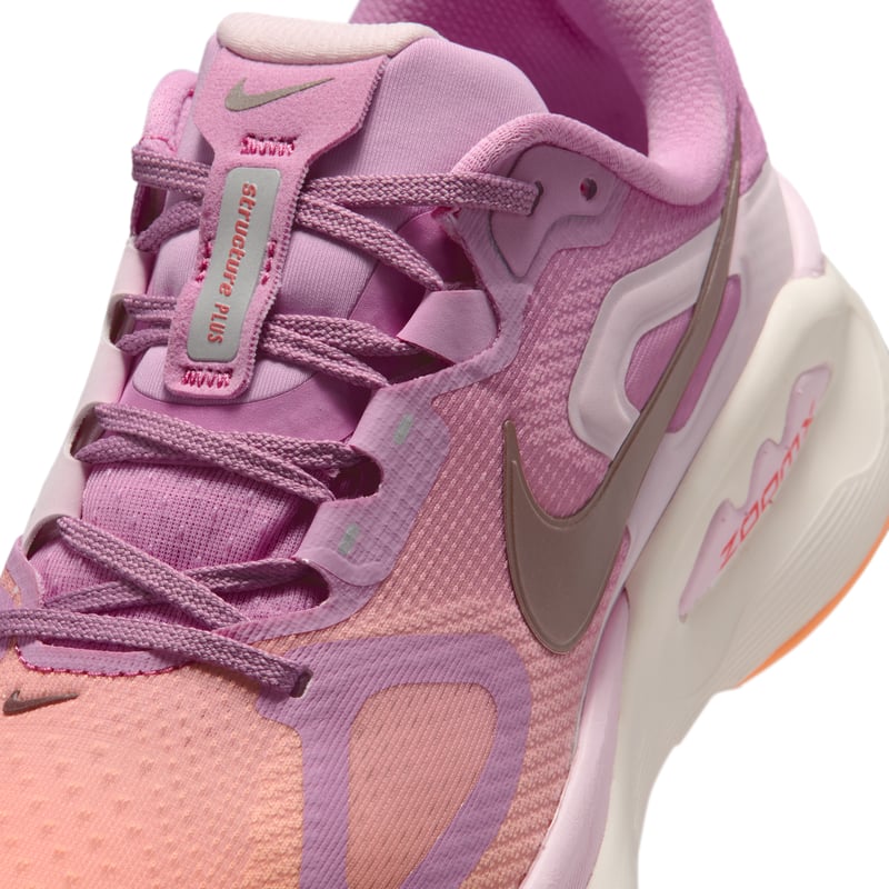 Nike Structure Plus runners "Light Magenta & Orange Pulse" | Women | Running | 07 | SPORTSHOWROOM