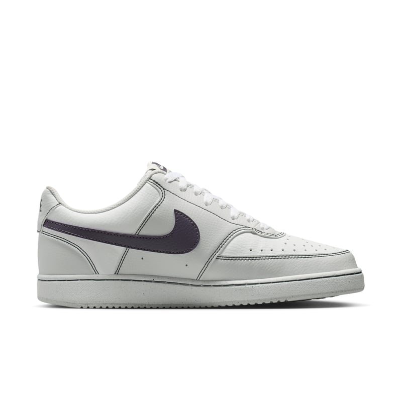 Nike Court Vision Low Next Nature CS trainers "Vast Grey & Dark Raisin" | Women | SportStyle | 03 | SPORTSHOWROOM