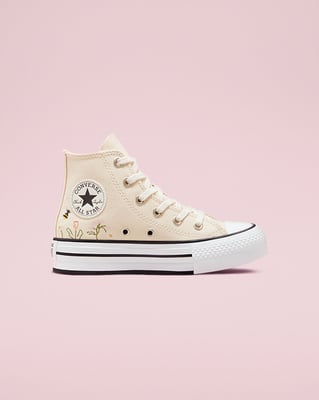 Converse Chuck Taylor All Star Lift Platform High ‘Floral Embroidery’ A01615C 01