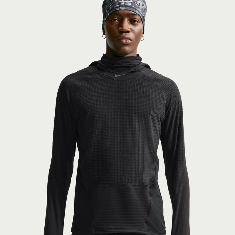 Nike Stride Therma-FIT Winterized Mid Layer Top "Black" | Men | Running | 01 | SPORTSHOWROOM