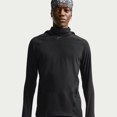 Nike Stride Therma-FIT Winterized Mid Layer Top "Black" | Herren | Laufen | 01 | SPORTSHOWROOM