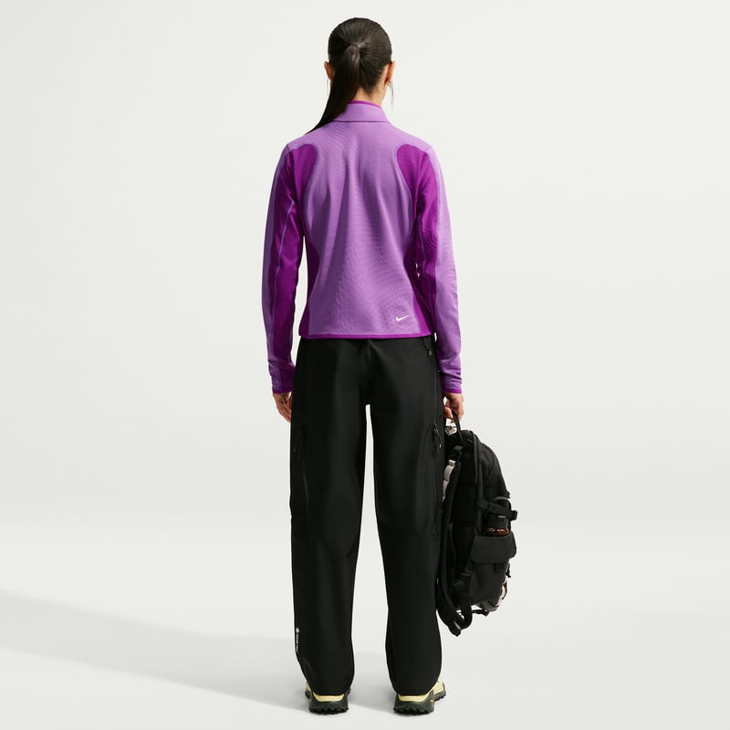 Nike ACG "Wolf Grid" Therma-FIT 1/2-Zip Top "Monarch Purple & Bold Berry" | Dames | Hiken | 05 | SPORTSHOWROOM