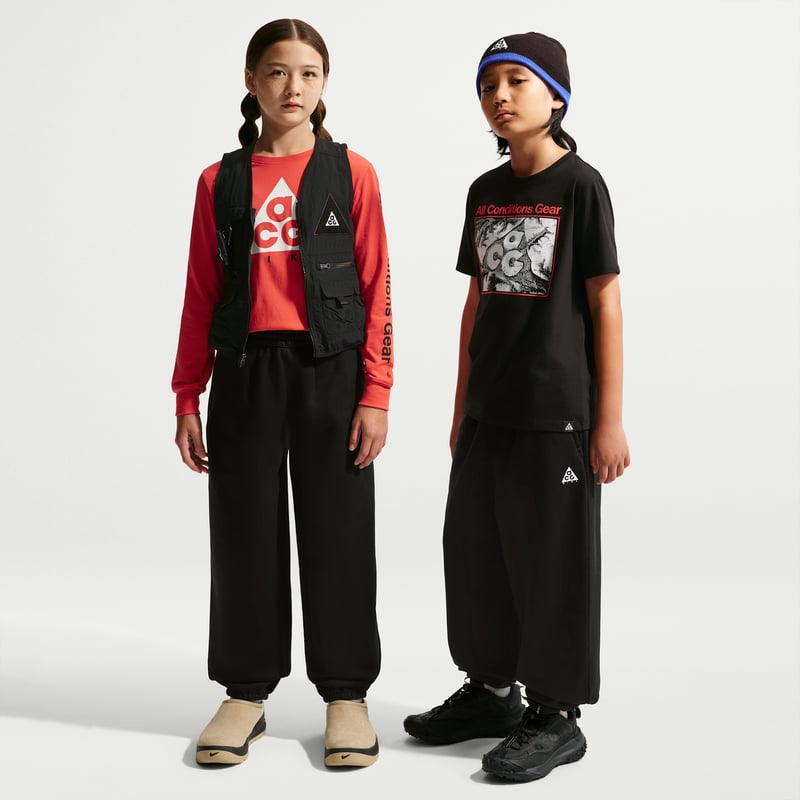 Nike ACG Relaxed Fleece Bukse "Black" | Barn | | 01 | SPORTSHOWROOM