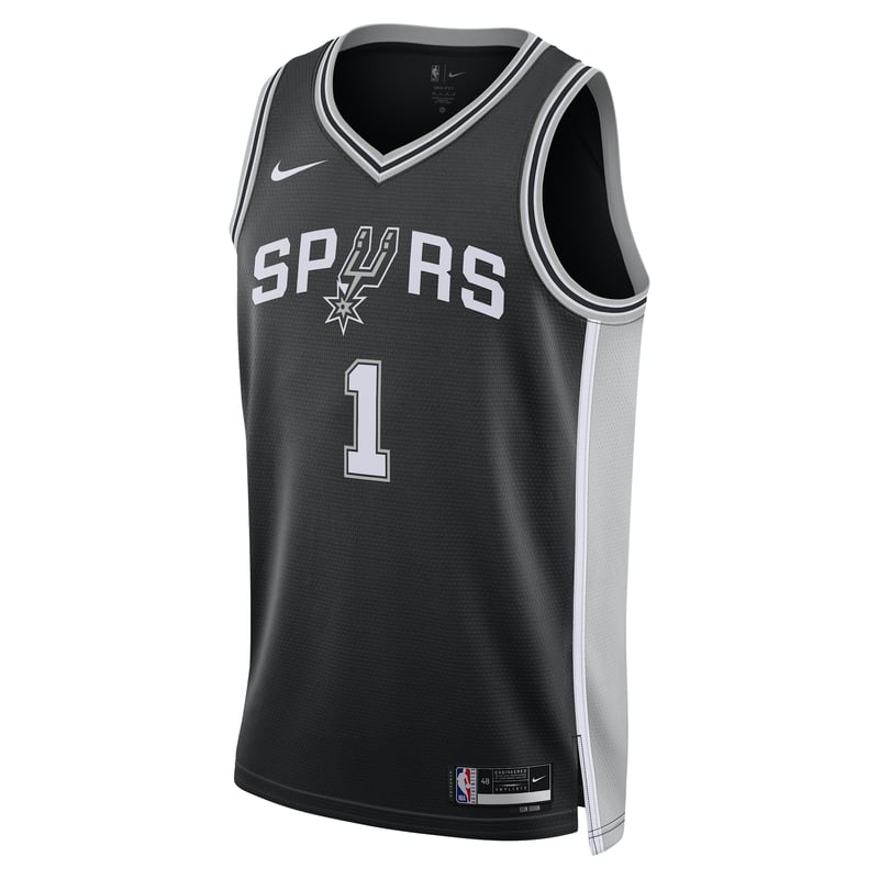 Nike San Antonio Spurs Icon Edition Dri-FIT NBA Swingman Victor Wembanyama DN2022-015 01