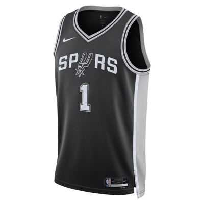 Nike San Antonio Spurs Icon Edition Dri-FIT NBA Swingman Victor Wembanyama DN2022-015