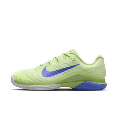 Nike Vapor 12 tennis runners "Light Liquid Lime & Sapphire" | Women | Tennis | 01 | SPORTSHOWROOM