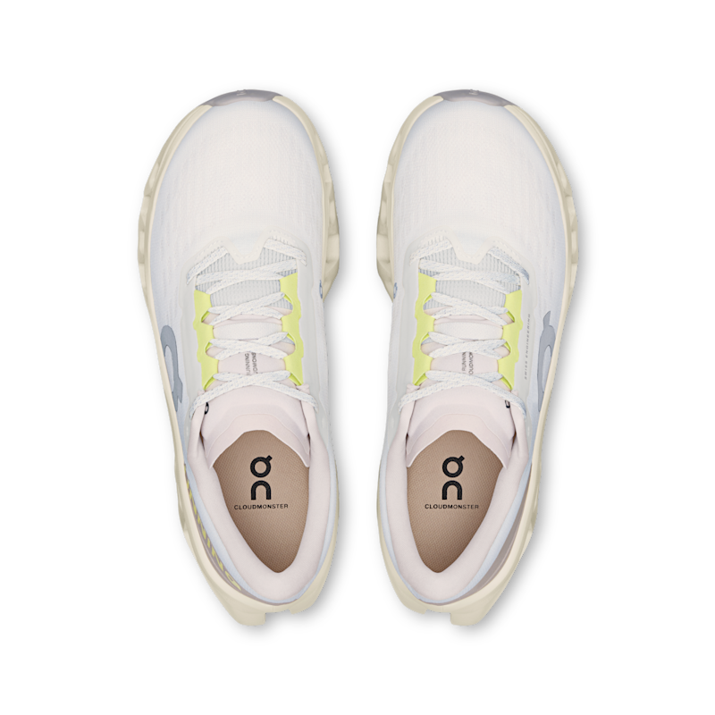 On Cloudmonster 3 running shoes "Ivory & Seedling" | | Running | 02 | SPORTSHOWROOM