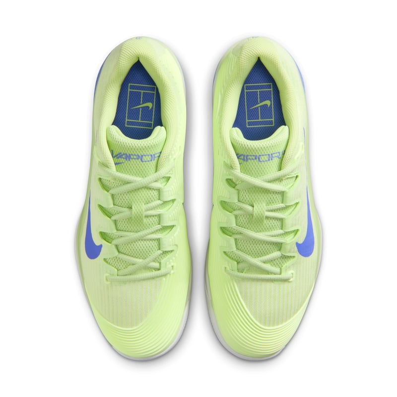 Nike Vapor 12 tennis runners "Light Liquid Lime & Sapphire" | Women | Tennis | 04 | SPORTSHOWROOM