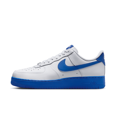 Nike Air Force 1 '07 trainers "White & Game Royal" | Men | SportStyle | 00 | SPORTSHOWROOM