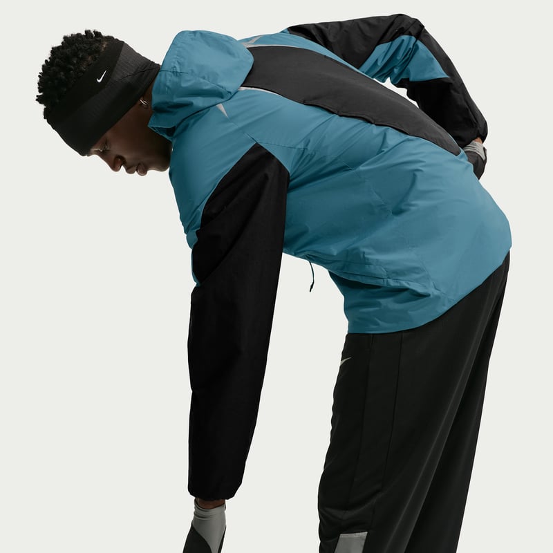 Nike Stride Therma-FIT Repel Winterized Jacket "Smoky Blue & Dark Smoke Grey" | Men | Running | 02 | SPORTSHOWROOM