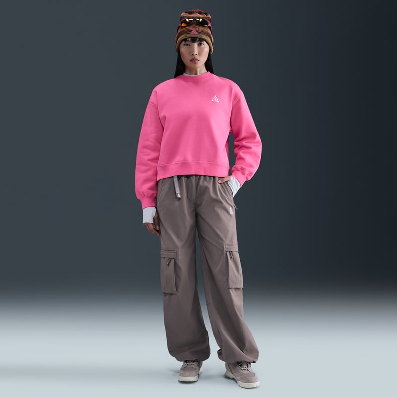 Moletom Nike ACG "Tuff Fleece" Therma-FIT Crew-Neck "Pinksicle" | Mulher | | 04 | SPORTSHOWROOM