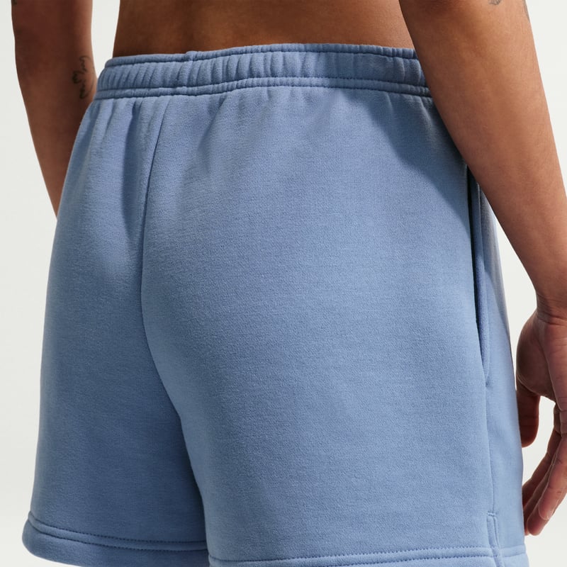Nike Studio Fleece Medium Weight Mid-Rise Shorts "Work Blue & Sail" | Dame | | 02 | SPORTSHOWROOM