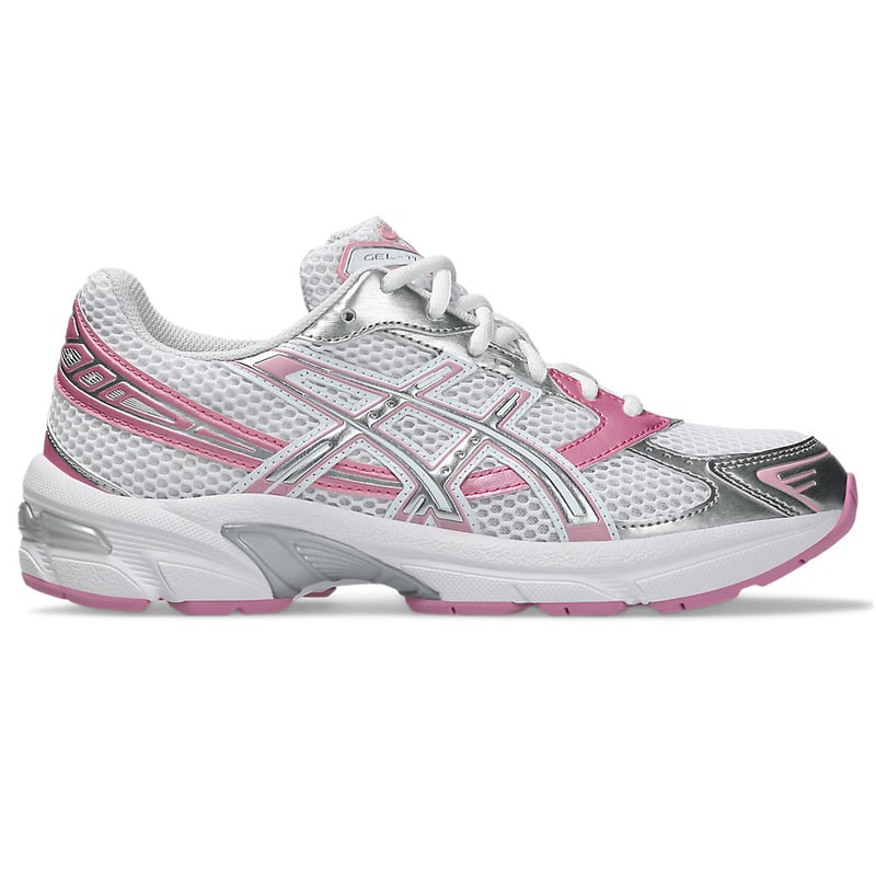 Pink and white asics on sale