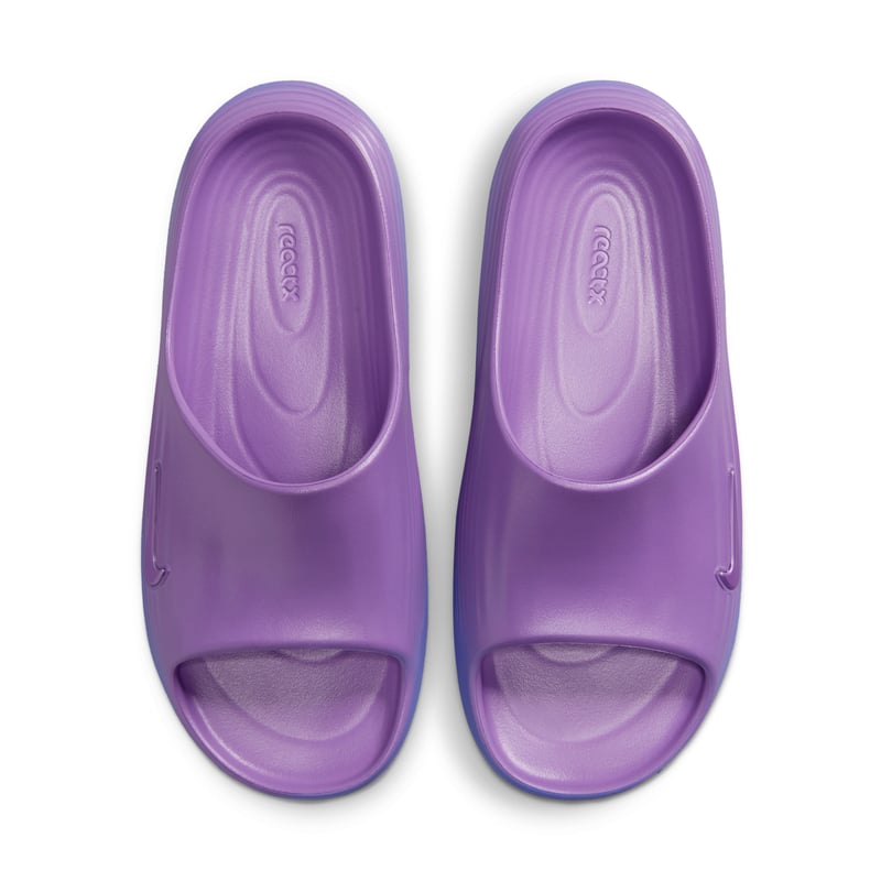 Nike ReactX Rejuven8 Slides Sneaker "Bright Violet & Sapphire" | Damen | Sportstyle | 05 | SPORTSHOWROOM