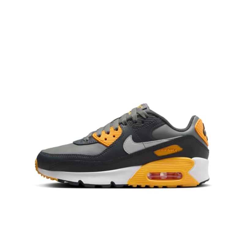 Nike Air Max 90 Smoke Grey Yellow HF6358 004 SPORTSHOWROOM