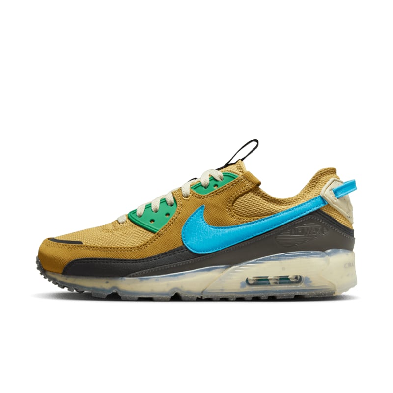 Nike Air Max Terrascape 90 Wheat Gold Blue Lightning DQ3987 700 SPORTSHOWROOM