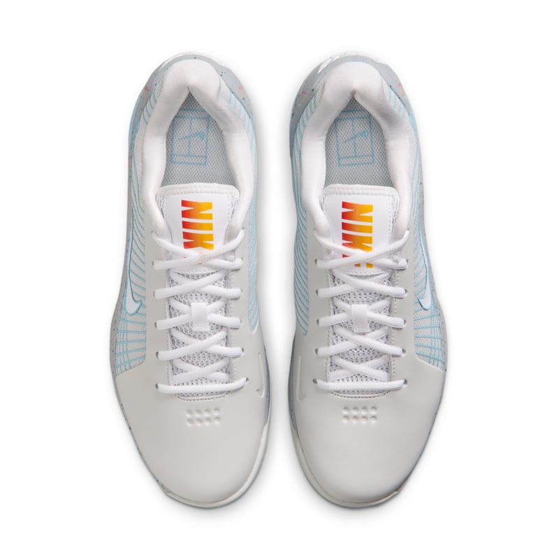 Nike Vapor 12 Hypersmash tennisskor "Photon Dust & Sky Blue" | Män | Tennis | 04 | SPORTSHOWROOM