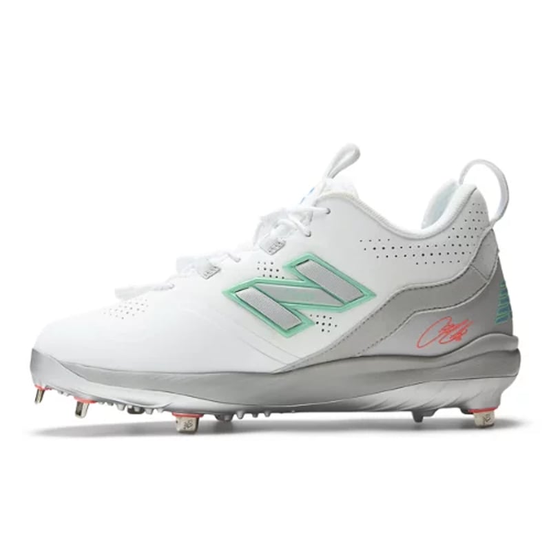 New Balance Fuelcell Lindor 3 baseballsko "White & Rain Cloud" | Dame & Herre | Baseball | 01 | SPORTSHOWROOM