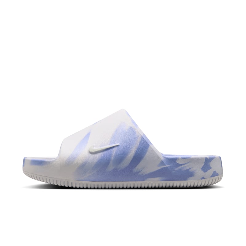 Nike Calm 2.0 Marbled Slide sneakers "Football Grey & Aluminium" | Dame | Sportstyle | 02 | SPORTSHOWROOM