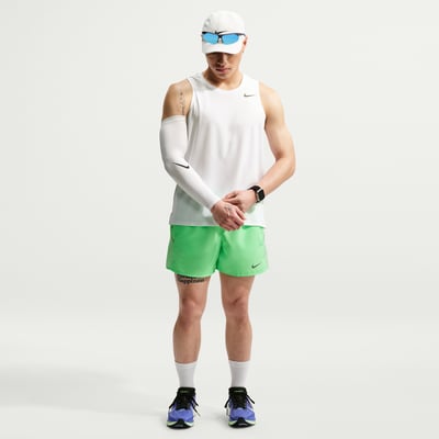 Pantalones cortos Nike Miler Dri-FIT 5" Brief-Lined "Illusion Green" | Hombre | Correr | 01 | SPORTSHOWROOM