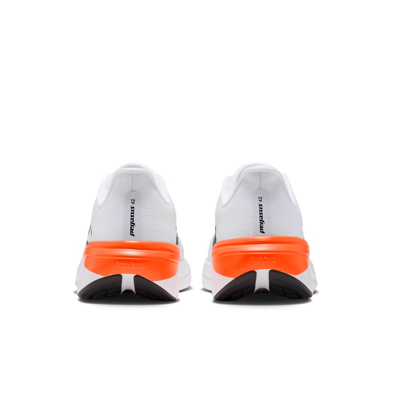 Nike Pegasus 42 running shoes "White & Total Orange" | Men | Running | 06 | SPORTSHOWROOM