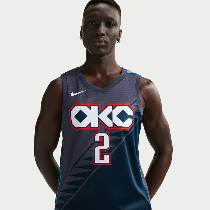 Nike Oklahoma City Thunder City Edition NBA Swingman Shai Gilgeous-Alexander HM5990-437 03