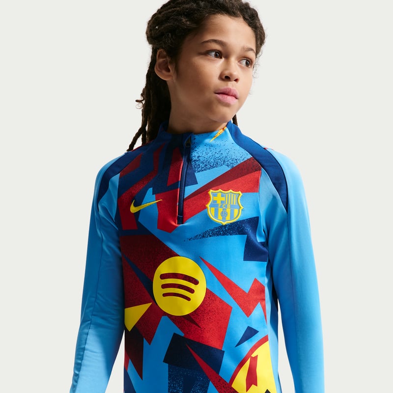 Nike FC Barcelona Strike Fourth Dri-FIT Pre-Match HF9505-413 01