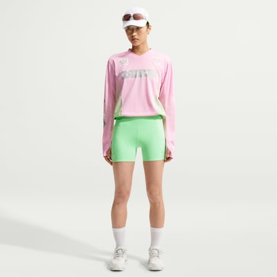 Collant Nike Swift High-Waisted "Illusion Green" | Femme | Course à pied | 01 | SPORTSHOWROOM
