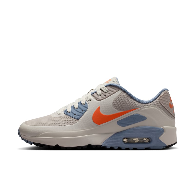 Buty do golfa Nike Air Max 90 G "Moon Particle & Safety Orange" | Mezczyzni | Golf | 01 | SPORTSHOWROOM
