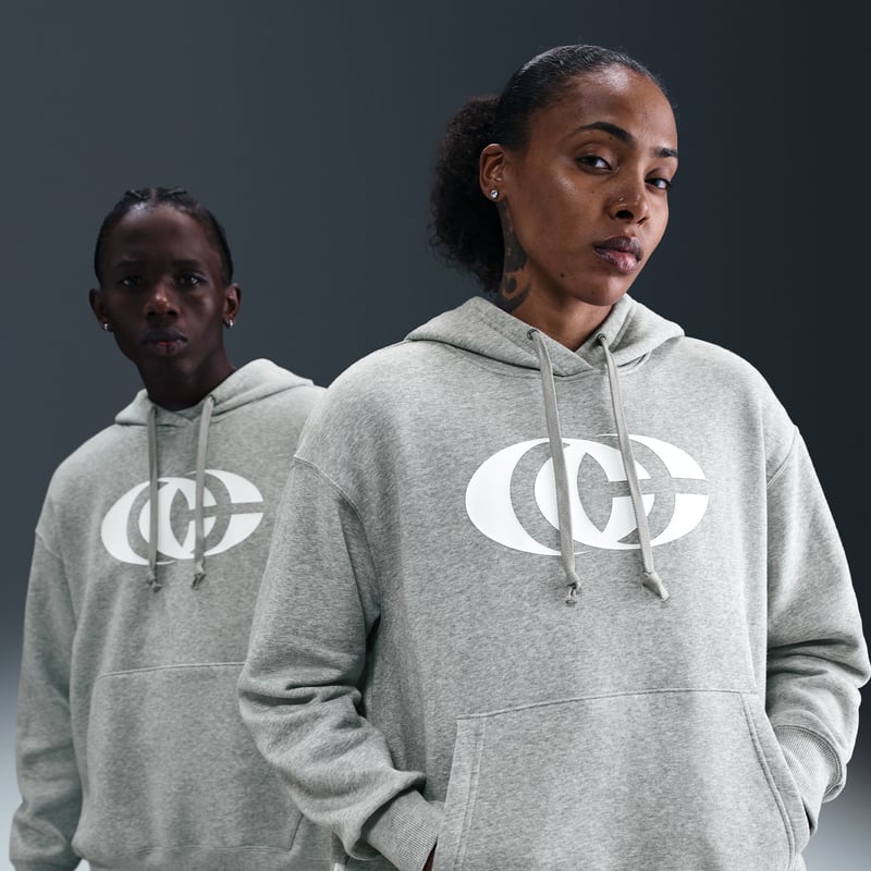 Nike Caitlin Clark Phoenix Fleece Pullover Hoodie "Dark Grey Heather" | Damen | Sportstyle & Basketball | 01 | SPORTSHOWROOM