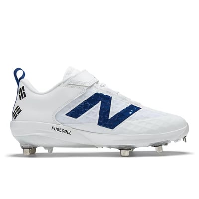 Kopačke za baseball New Balance FuelCell 4040v8 "White & Team Royal" | Moški | Bejzbol | 00 | SPORTSHOWROOM