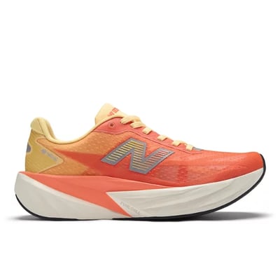 Tekaški copati New Balance FuelCell Rebel v5 "Tangerine Heat & Silver Metallic" | Ženske | Tek | 00 | SPORTSHOWROOM