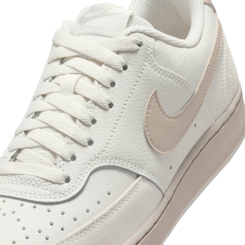 Baskets Nike Court Vision Low Suede "Phantom & Cream II" | Femme | Sportstyle | 07 | SPORTSHOWROOM