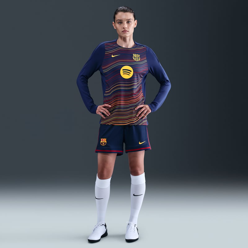 Nike FC Barcelona Strike Home Dri-FIT Pre-Match Crew HQ0485-456 04