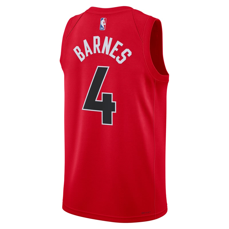 Nike Toronto Raptors Icon Edition Dri-FIT NBA Swingman Scottie Barnes DN2023-659 02